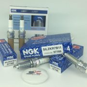 شمع سوزنی ایریدیوم لیزری پایه بلند NGK SILZKR7B11 97789(یک عدد)