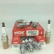 شمع سوزنی ایریدیوم لیزری پایه کوتاه NGK IFR6T11 93684(یک عدد)