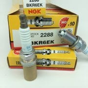 شمع پایه کوتاه دو پلاتین ان جی کا NGK BKR6EK 2288