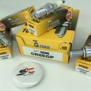 شمع سوزنی موتور سیکلت پالس جی پاور NGK CR8EGP 3596