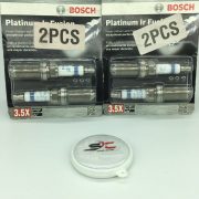 شمع بوش پایه بلند سوزنی فیوژن BOSCH 4516(یک عدد)